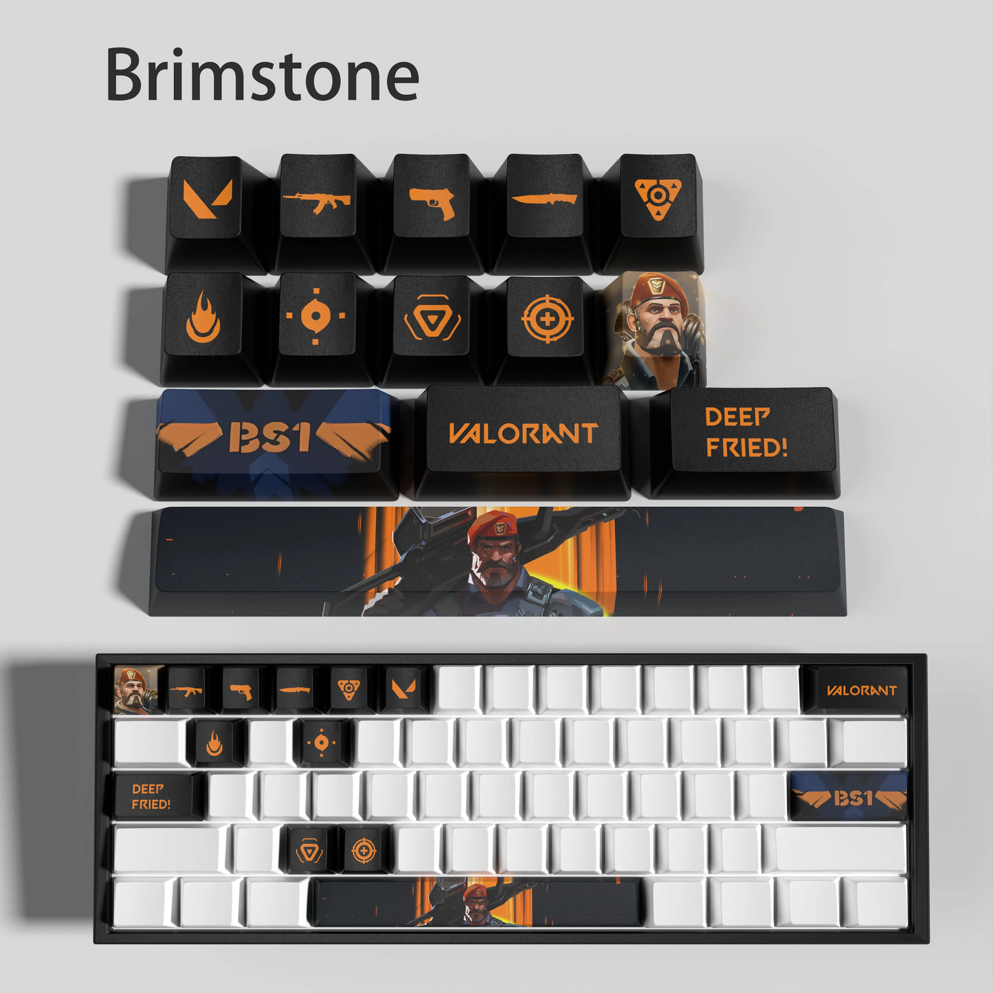 Valorant Custom Agent Specific Keycap Sets