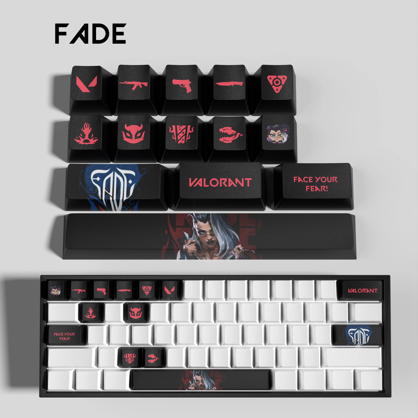 Valorant Custom Agent Specific Keycap Sets