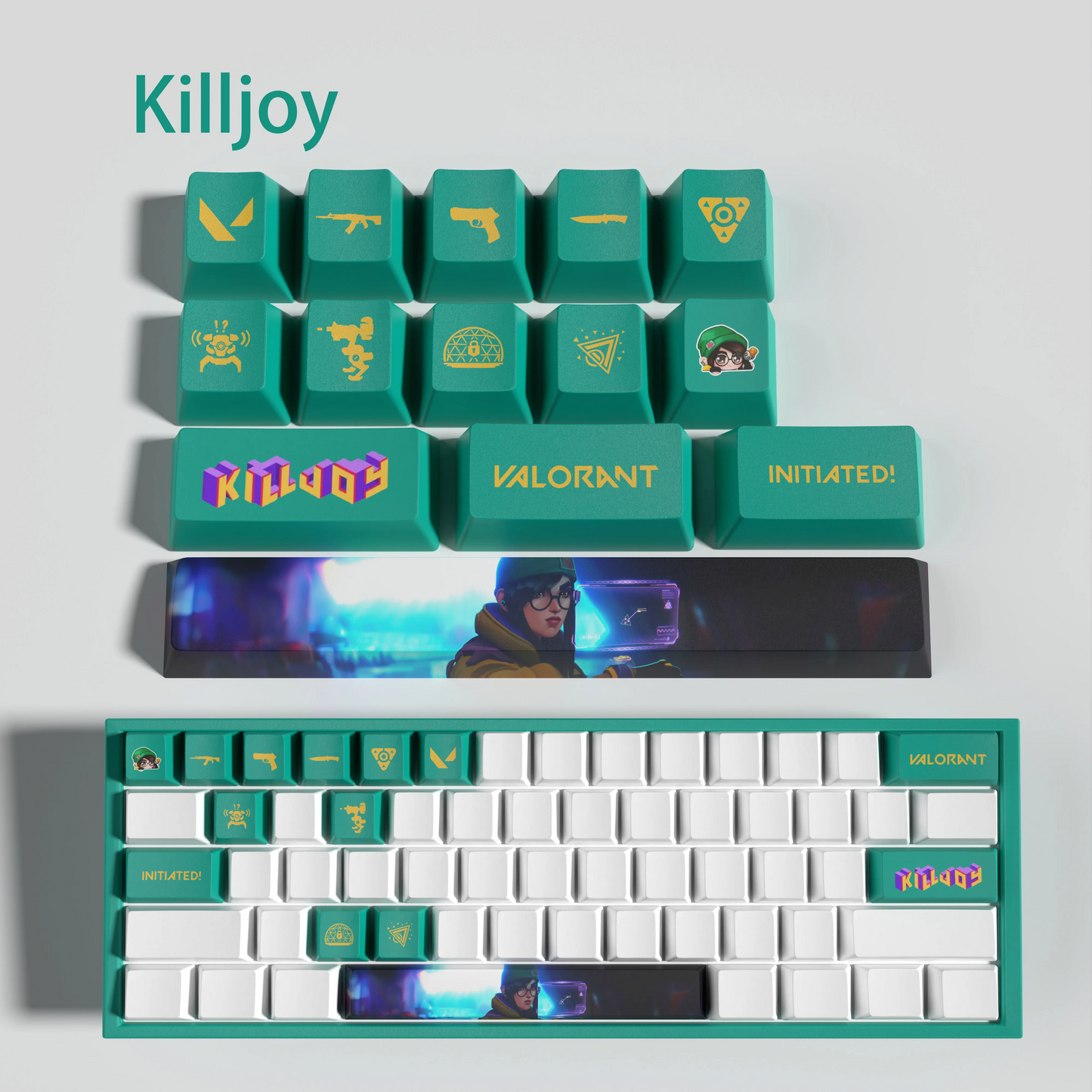 Valorant Custom Agent Specific Keycap Sets