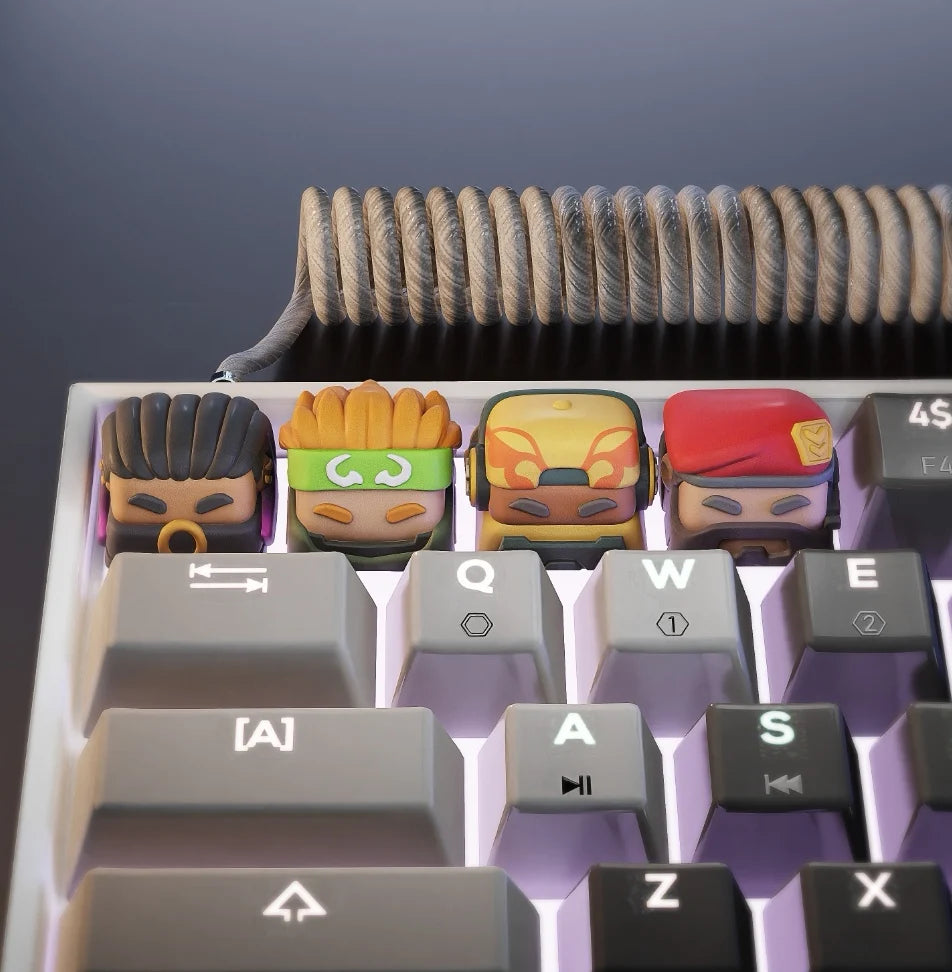 Valorant Artisan Keycaps