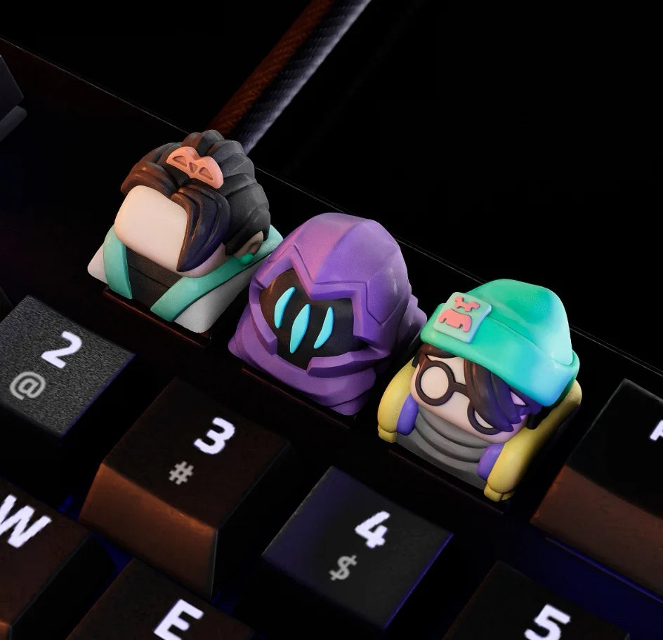 Valorant Artisan Keycaps